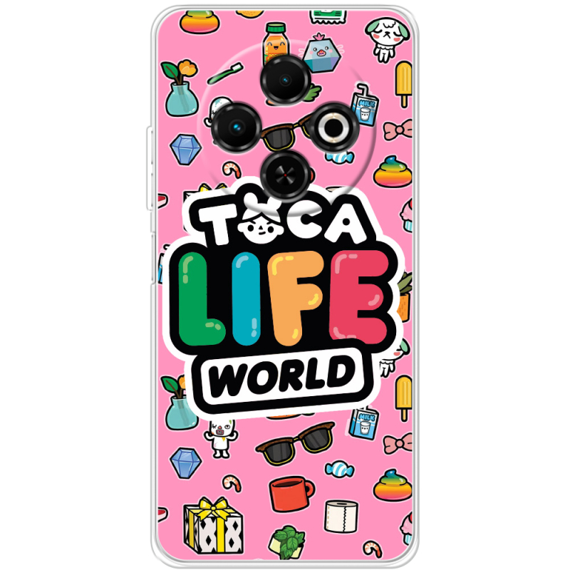 Чохол BoxFace Tecno Spark 30C Toca Boca Life World