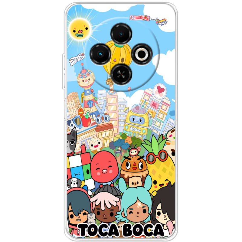 Чохол BoxFace Tecno Spark 30C Світ Тока Бока