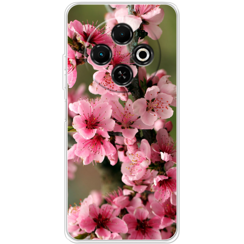 Чохол BoxFace Tecno Spark 30C Вишневые Цветы