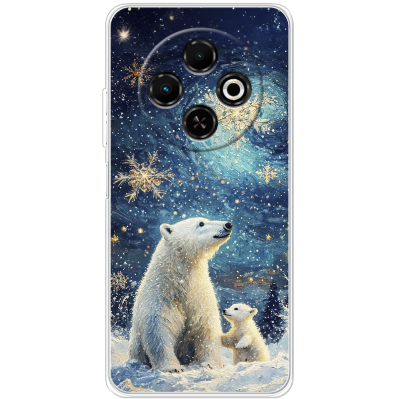 Чохол BoxFace Tecno Spark 30C Північні ведмеді