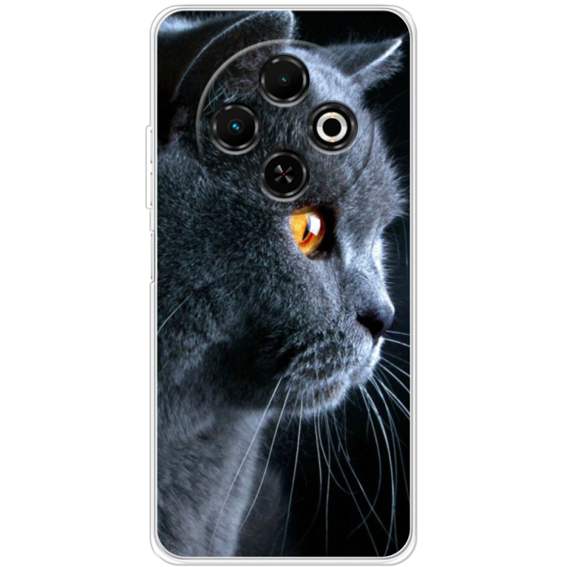 Чохол BoxFace Tecno Spark 30C English cat