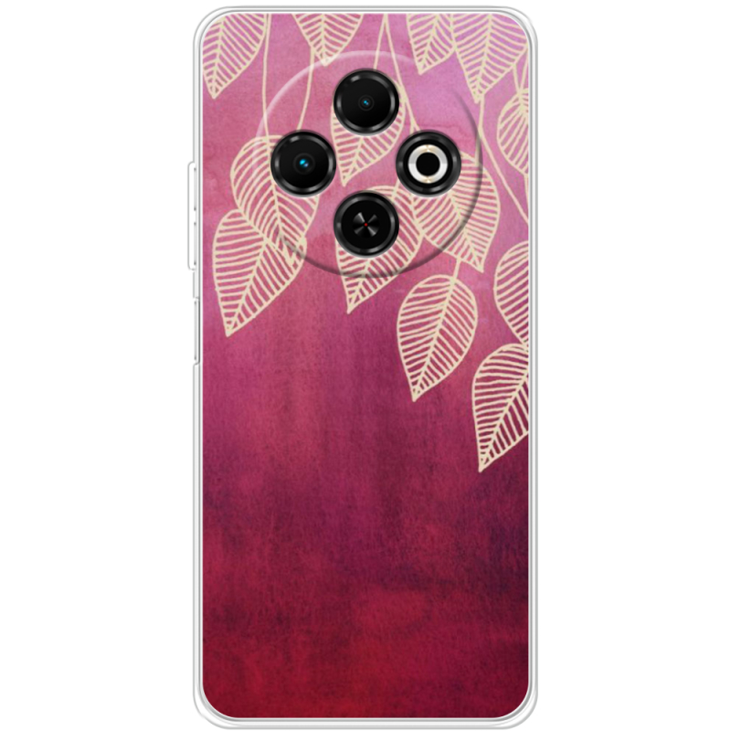 Чохол BoxFace Tecno Spark 30C Gold Leaves