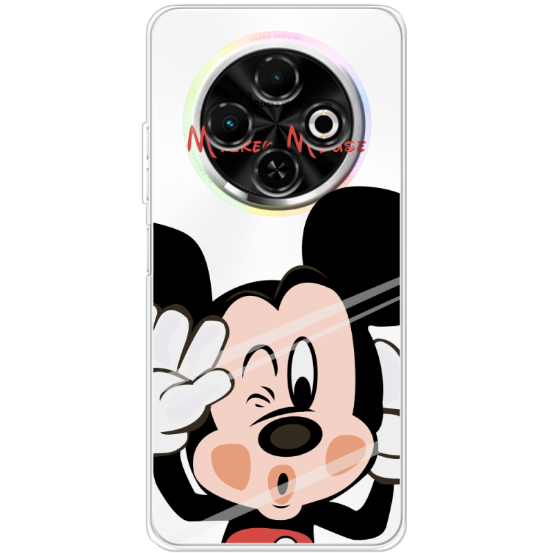 Прозорий чохол BoxFace Tecno Spark 30C Mister M