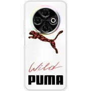 Прозорий чохол BoxFace Tecno Spark 30C Wild Cat