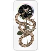 Прозорий чохол BoxFace Tecno Spark 30C Glamor Snake