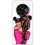 Прозорий чохол BoxFace Tecno Spark 30C Mouse Mommy