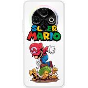 Прозорий чохол BoxFace Tecno Spark 30C Super Mario