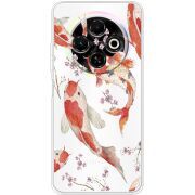 Прозорий чохол BoxFace Tecno Spark 30C Japanese Koi Fish