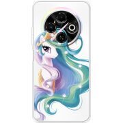 Чохол зі стразами Tecno Spark 30C Unicorn Queen