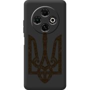 Чорний чохол BoxFace Tecno Spark 30C Ukrainian Trident