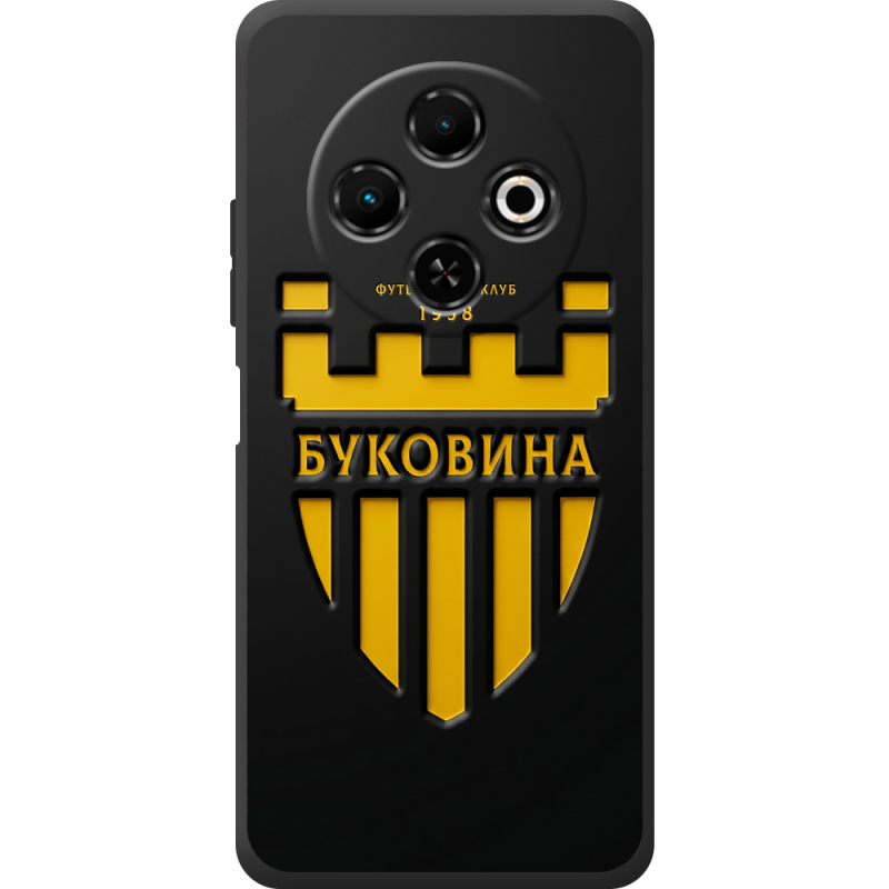 Чорний чохол BoxFace Tecno Spark 30C 
