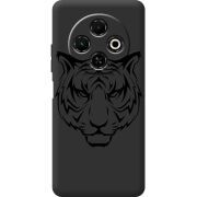 Чорний чохол BoxFace Tecno Spark 30C Tiger