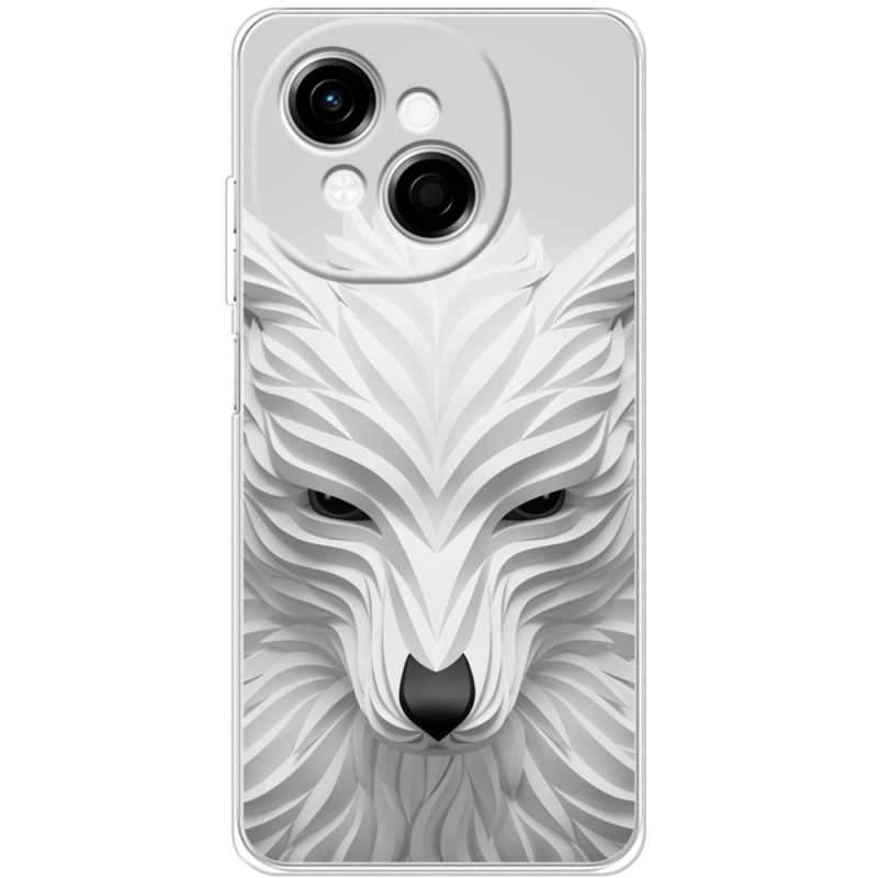 Чохол BoxFace Tecno Go 1 White Wolf