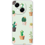 Чохол BoxFace Tecno Go 1 L-green Cacti