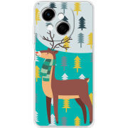 Чохол BoxFace Tecno Go 1 Foresty Deer