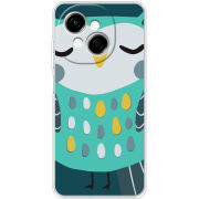 Чохол BoxFace Tecno Go 1 Green Owl