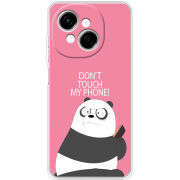 Чохол BoxFace Tecno Go 1 Dont Touch My Phone Panda