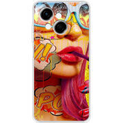 Чохол BoxFace Tecno Go 1 Yellow Girl Pop Art