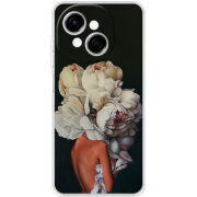 Чохол BoxFace Tecno Go 1 Exquisite White Flowers