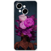 Чохол BoxFace Tecno Go 1 Exquisite Purple Flowers