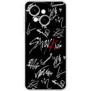 Чохол BoxFace Tecno Go 1 Stray Kids автограф