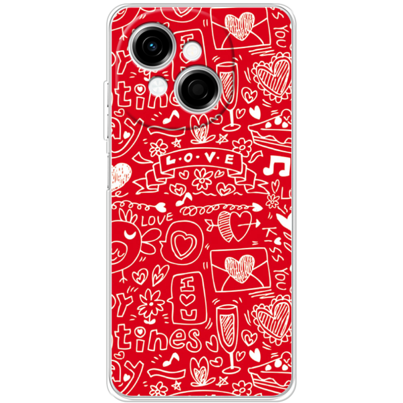 Чохол BoxFace Tecno Go 1 Happy Valentines