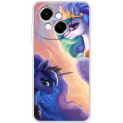 Чохол BoxFace Tecno Go 1 My Little Pony Rarity  Princess Luna