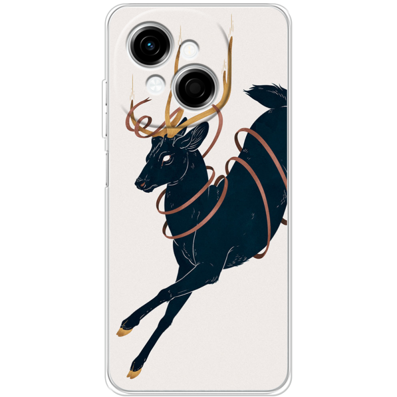 Чохол BoxFace Tecno Go 1 Black Deer