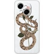 Прозорий чохол BoxFace Tecno Spark Go 1 Glamor Snake