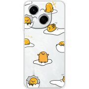 Прозорий чохол BoxFace Tecno Spark Go 1 Gudetama