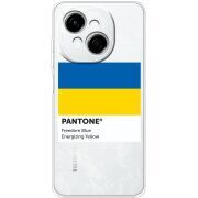 Прозорий чохол BoxFace Tecno Spark Go 1 Pantone вільний синій