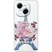 Чохол зі стразами Tecno Spark Go 1 Eiffel Tower