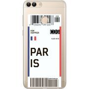 Прозрачный чехол Uprint Huawei P Smart Ticket Paris