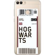 Прозрачный чехол Uprint Huawei P Smart Ticket Hogwarts