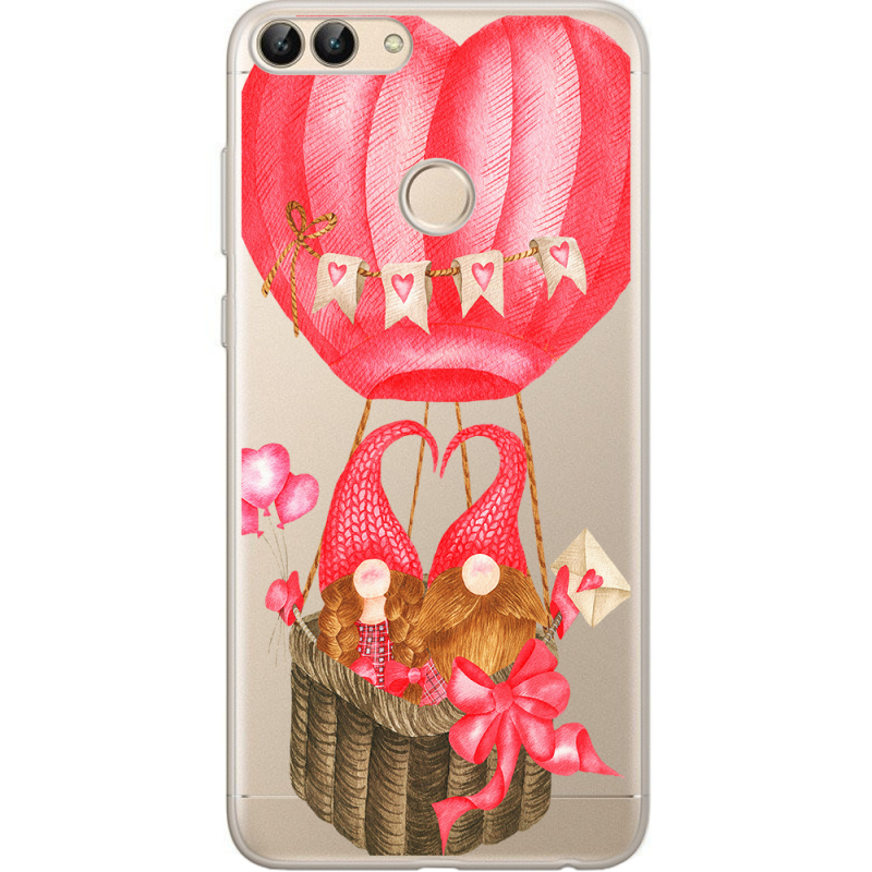 Прозрачный чехол Uprint Huawei P Smart Valentine Dwarfs