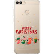 Прозрачный чехол Uprint Huawei P Smart Merry Christmas