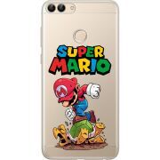 Прозрачный чехол Uprint Huawei P Smart Super Mario