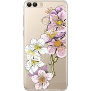 Прозрачный чехол Uprint Huawei P Smart Cherry Blossom