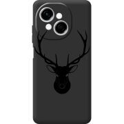 Чорний чохол BoxFace Tecno Spark Go 1 Deer