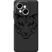 Чорний чохол BoxFace Tecno Spark Go 1 Tiger