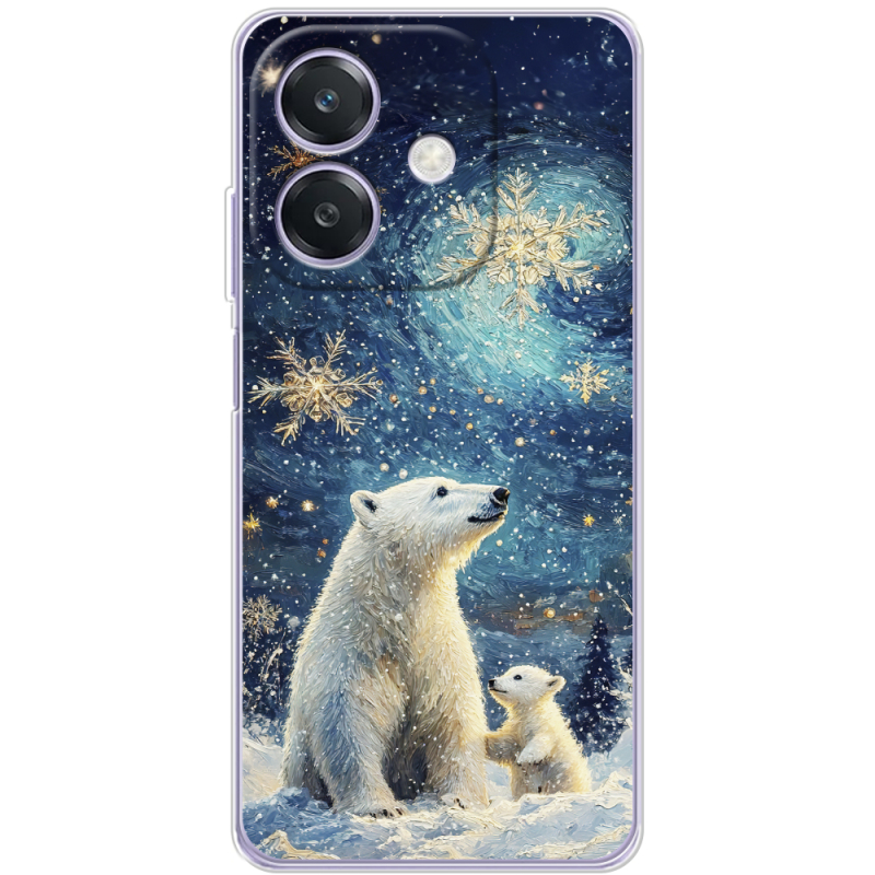 Чохол BoxFace OPPO A3x Північні ведмеді