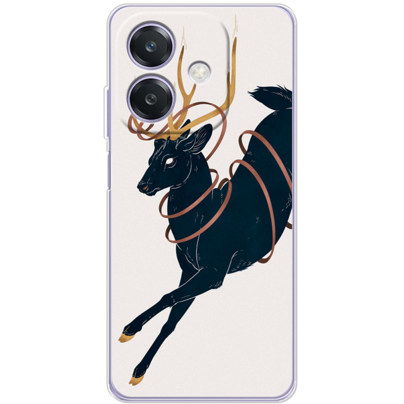 Чохол BoxFace OPPO A3x Black Deer