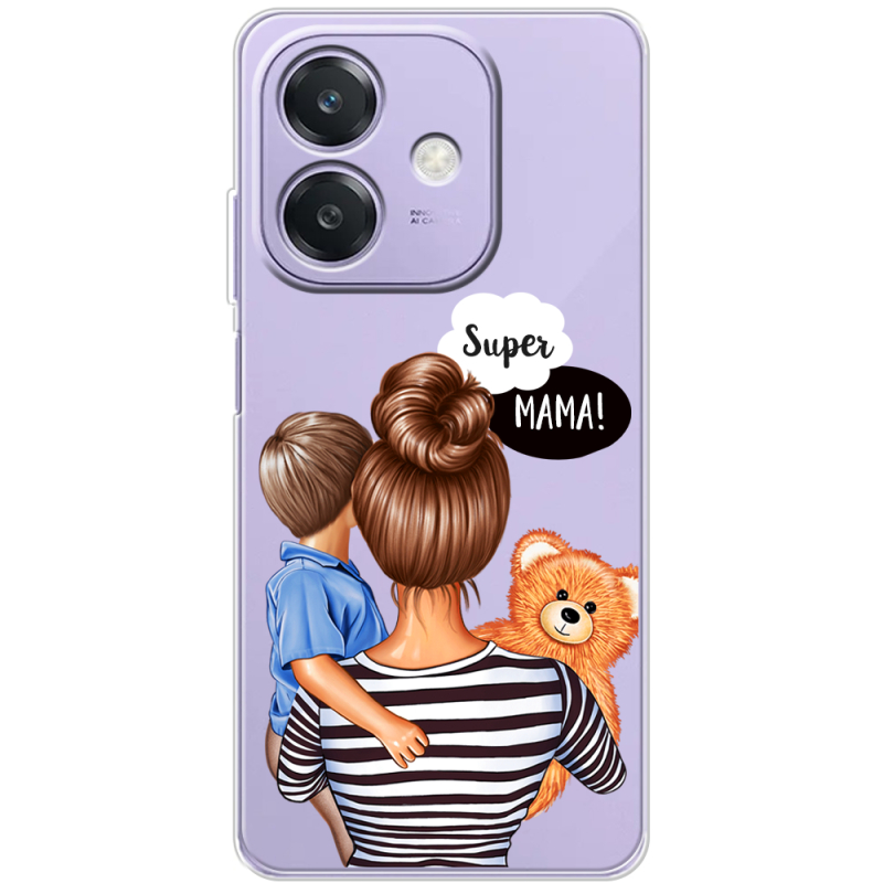 Прозорий чохол BoxFace OPPO A3x Super Mama and Son