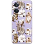 Прозорий чохол BoxFace OPPO A3x Cotton and Rabbits