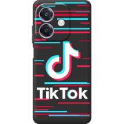 Чорний чохол BoxFace Oppo A3x Tik Tok