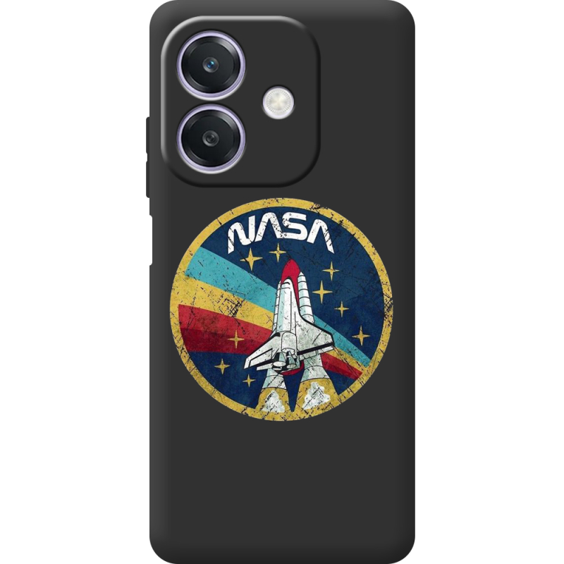 Чорний чохол BoxFace Oppo A3x NASA