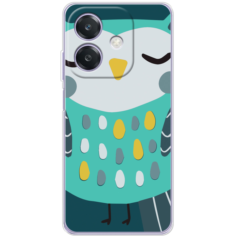 Чохол BoxFace OPPO A40m Green Owl