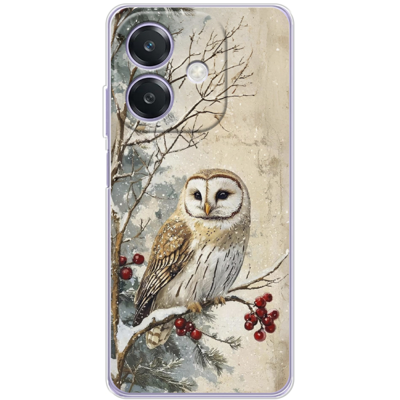 Чохол BoxFace OPPO A40m Christmas Owl