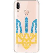 Прозрачный чехол Uprint Huawei P20 Lite Gold Trident