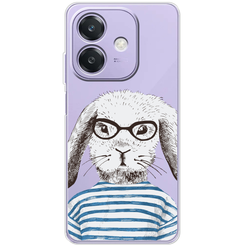 Прозорий чохол BoxFace OPPO A40m MR. Rabbit